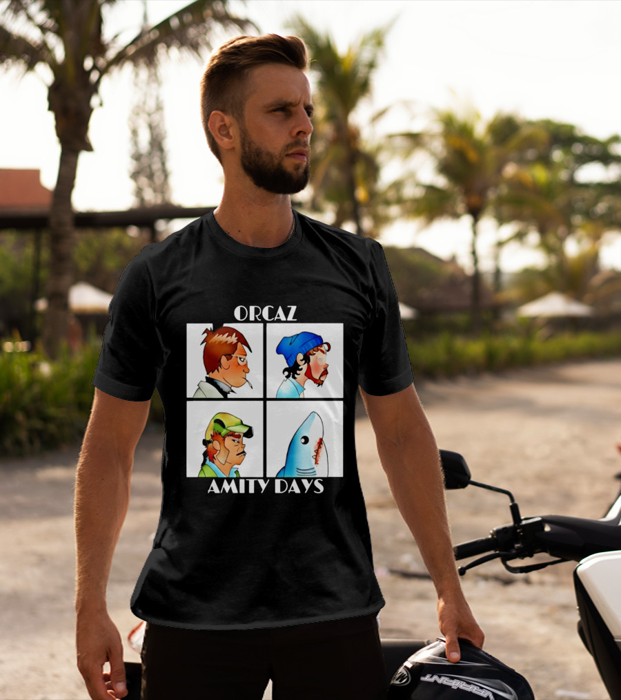 Orcaz Amity Days Demon Days Jaws T-Shirt