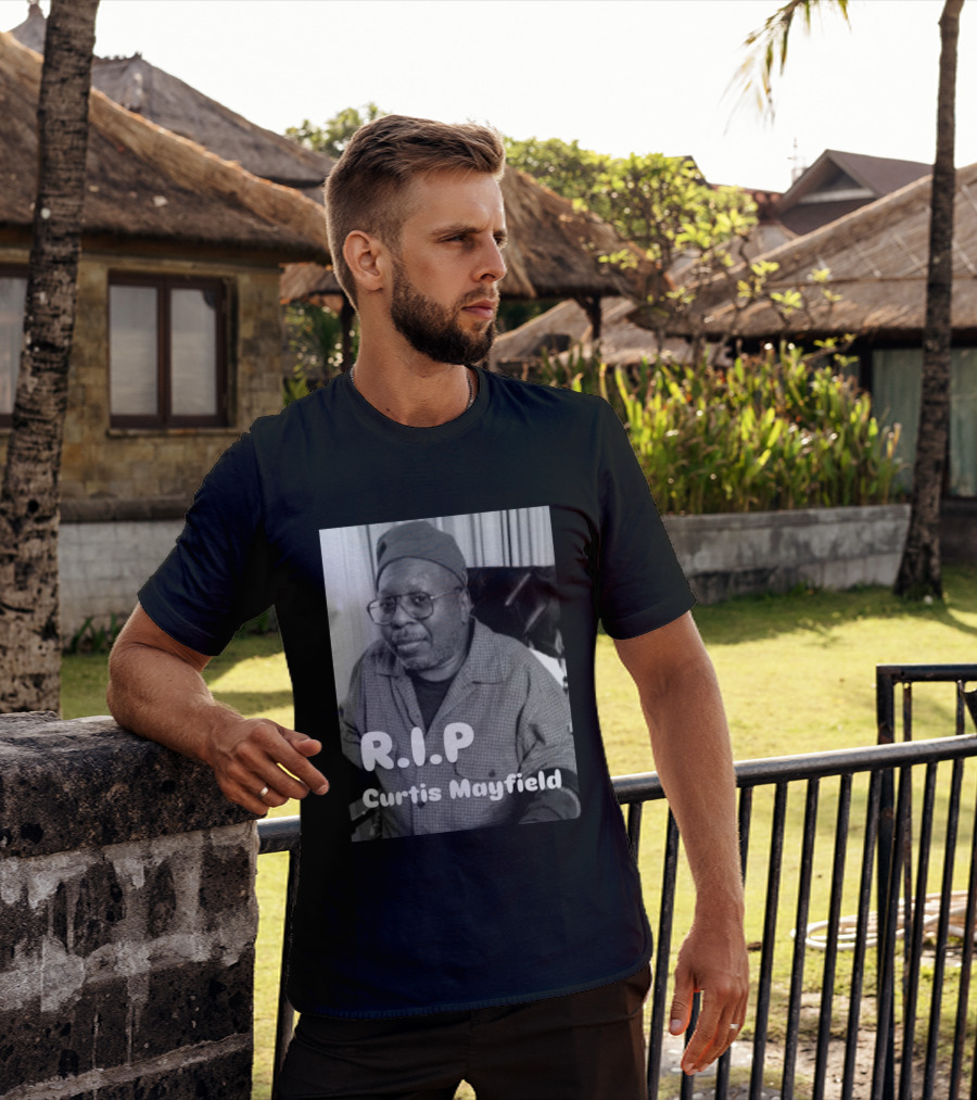 RIP Curtis Mayfield Memory July 13 1990 T-Shirt