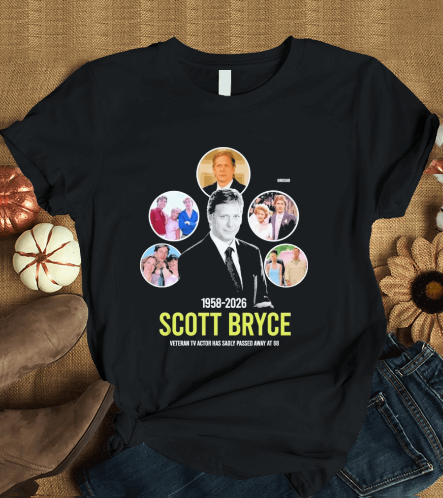 Scott Bryce 1958 2026 Veteran TV Actor Remembered T-Shirt