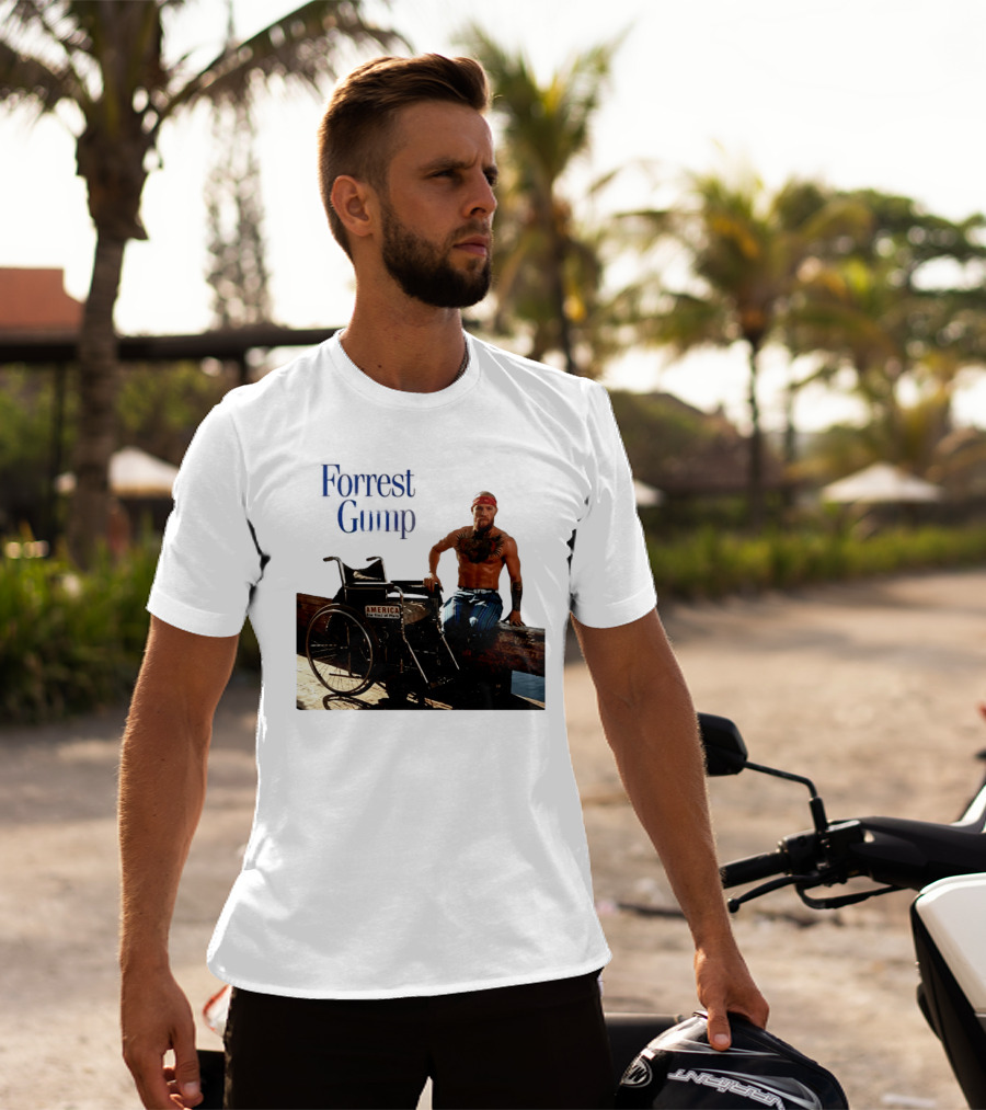 Forrest Gump Conor McGregor America One Kind Of Place T-Shirt