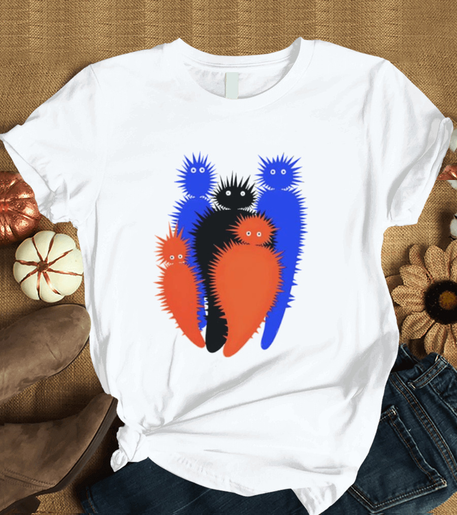 Hollerbaum And Schmidt Julius Klinger 1909 Spiky Colorful Creatures T-Shirt