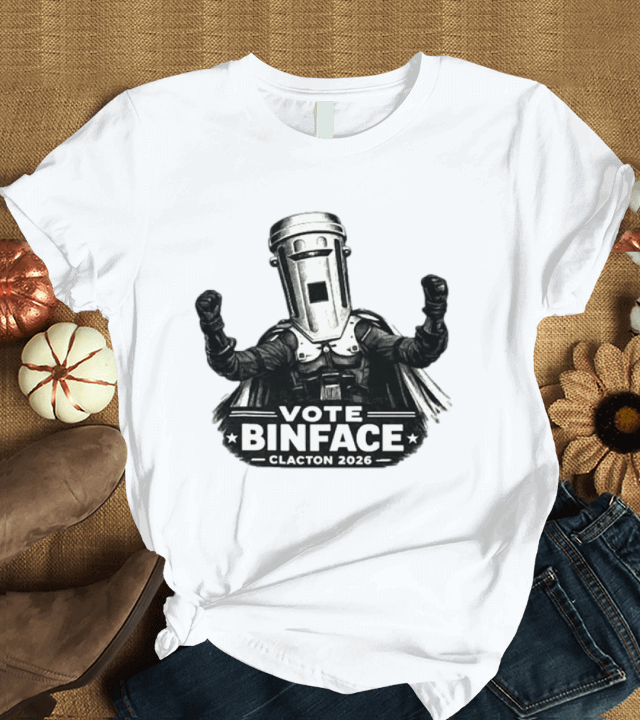 Vote Binface Clacton 2026 UK Election Campaign T-Shirt