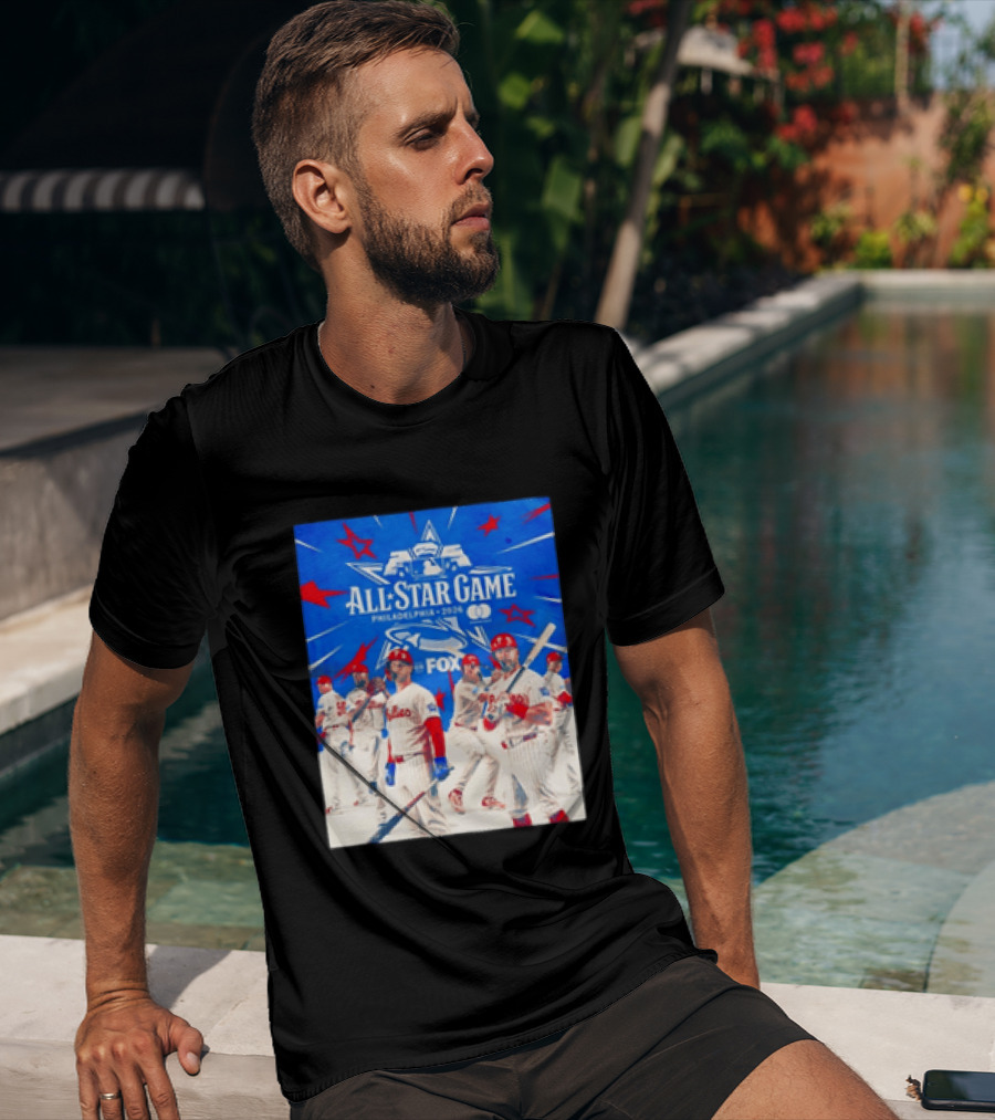 2026 All Star Game Philadelphia Phillies Major League Baseball FOX T-Shirt