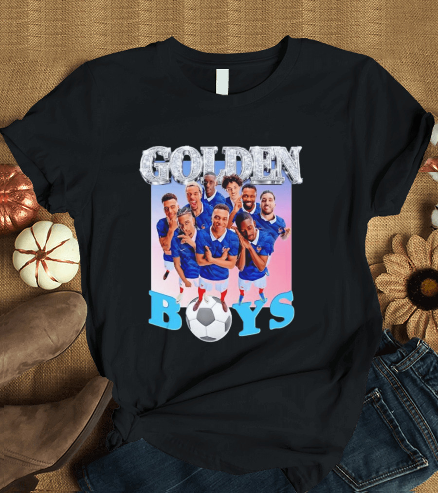 Kylian Mbappe Antoine Griezmann France National Football Team Golden Boys Soccer Players T-Shirt
