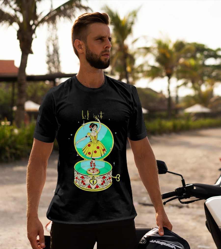 La Dispute Such Small Hands Ballerina Music Box Vintage Style Yellow Dress Flowers T-Shirt