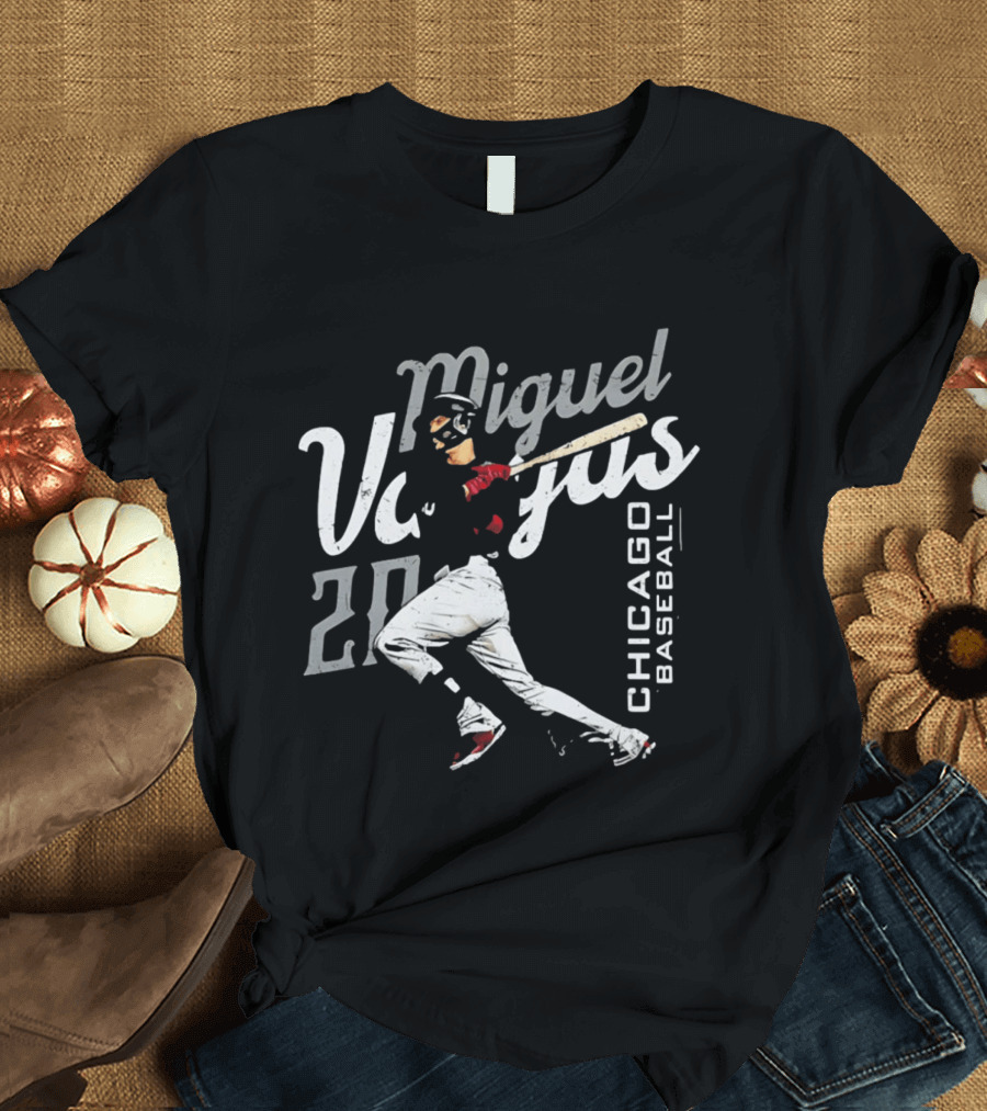 Miguel Vargas Chicago Baseball Player Action T-Shirt