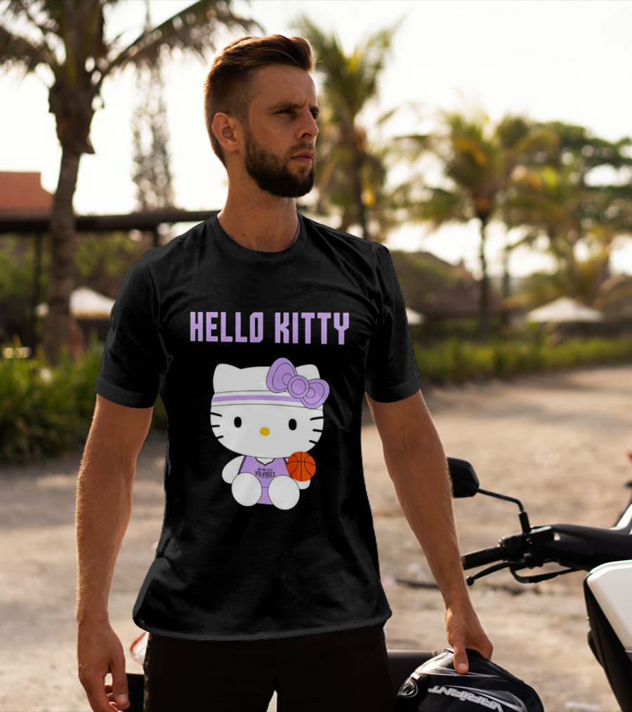 Hello Kitty Basketball Player Golden State Valkyries Collaboration T-Shirt