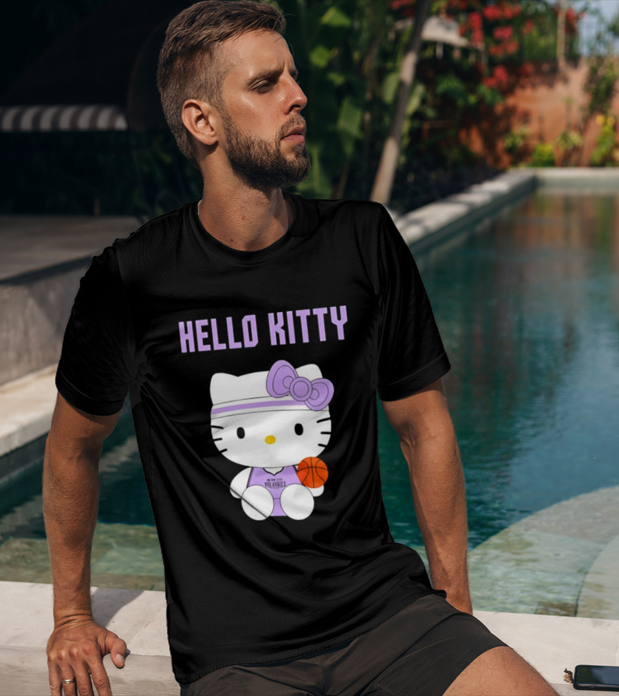 Hello Kitty Basketball Player Golden State Valkyries Collaboration T-Shirt