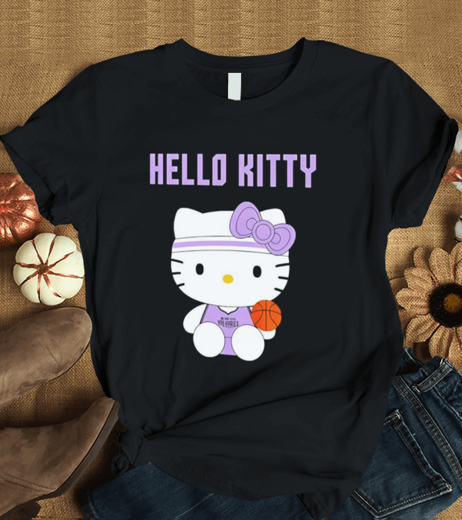 Hello Kitty Basketball Player Golden State Valkyries Collaboration T-Shirt