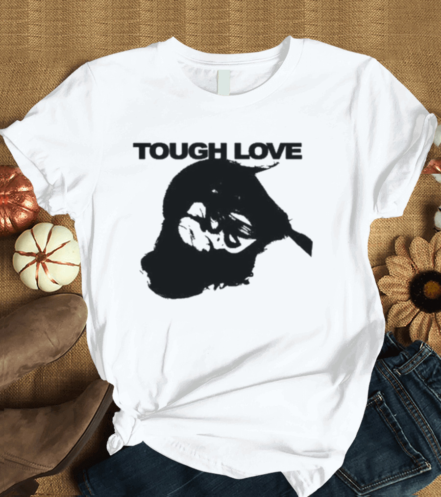 Tough Love Skull With Barbed Wire T-Shirt
