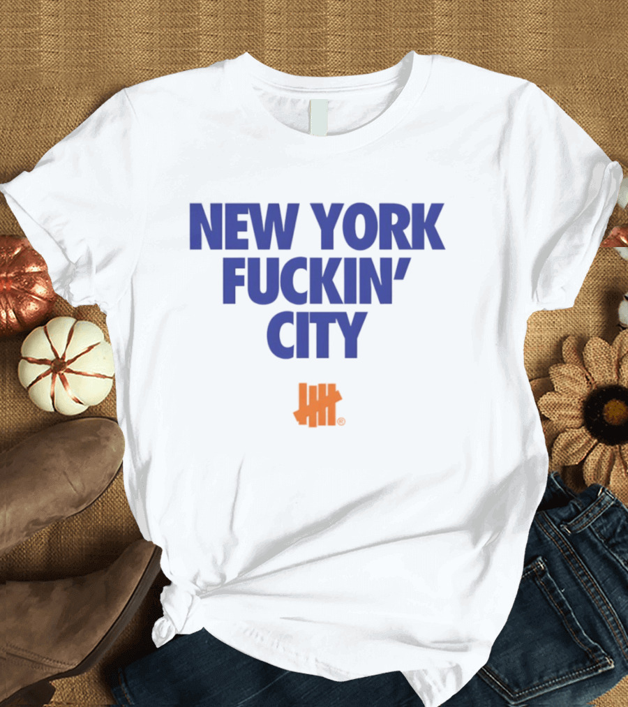 New York Knicks New York Fuckin' City Basketball 2026 NBA T-Shirt