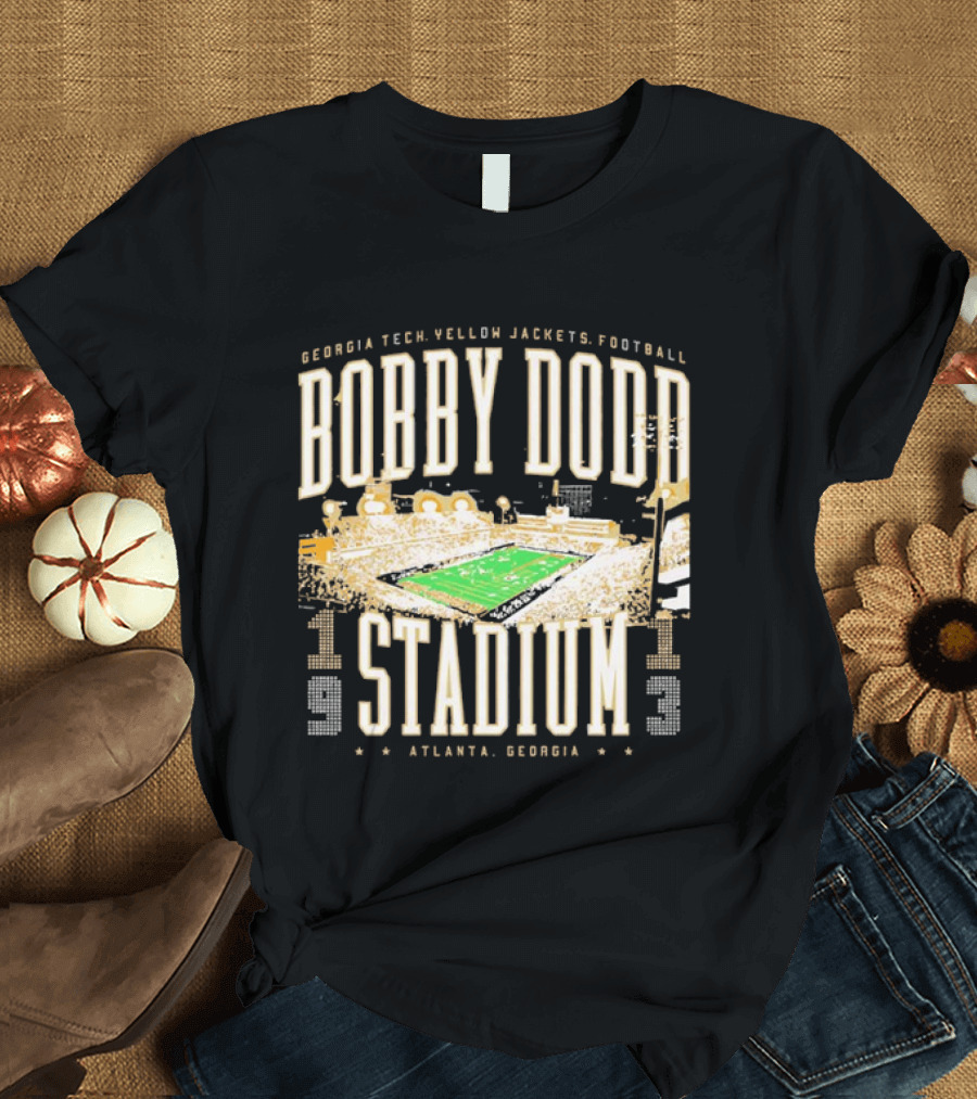 Bobby Dodd Stadium Georgia Tech Yellow Jackets Football Atlanta Georgia 1913 T-Shirt