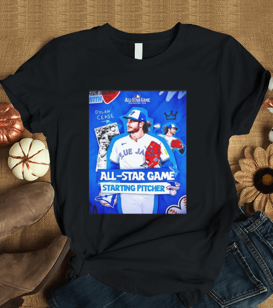 Dylan Cease Blue Jays All Star Game Starting Pitcher Philadelphia 2026 T-Shirt
