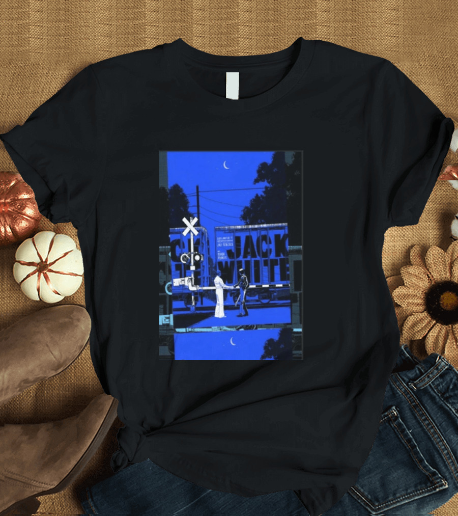 Jack White Jul 15 2026 Toronto Concert Railway Crossing T-Shirt