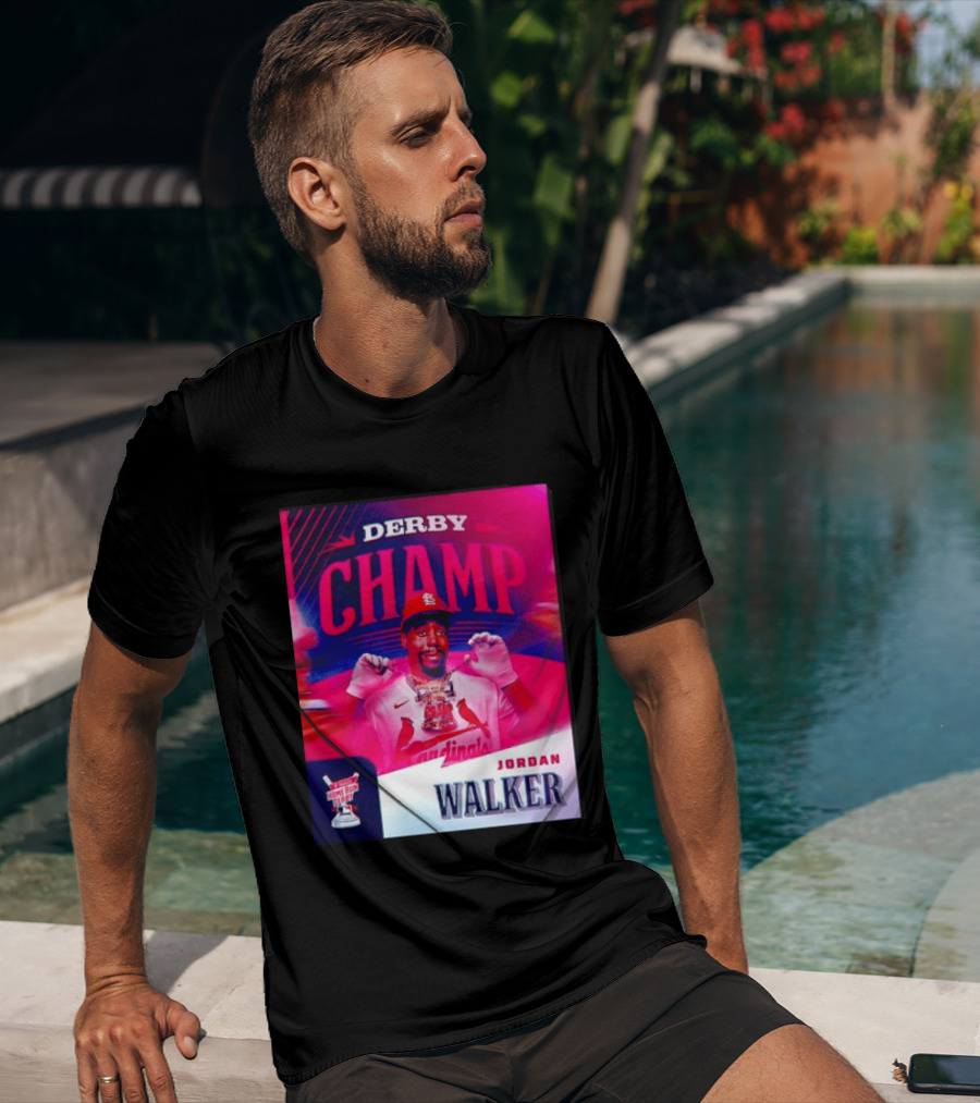 Jordan Walker St Louis Cardinals Home Run Derby Champ 2026 T-Shirt
