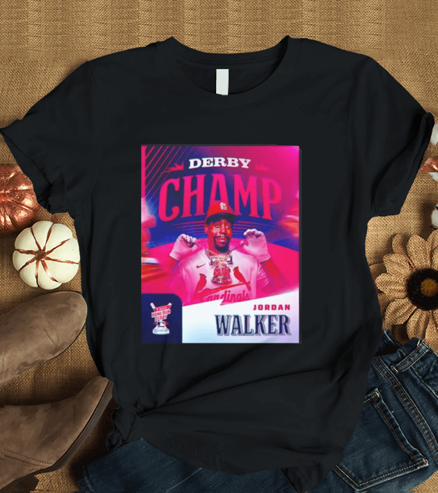 Jordan Walker St Louis Cardinals Home Run Derby Champ 2026 T-Shirt