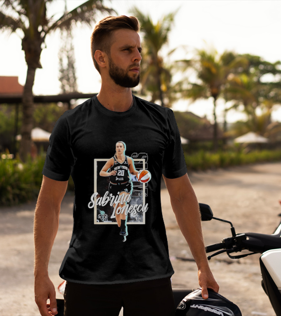 Sabrina Ionescu New York Liberty Basketball Star 20 T-Shirt