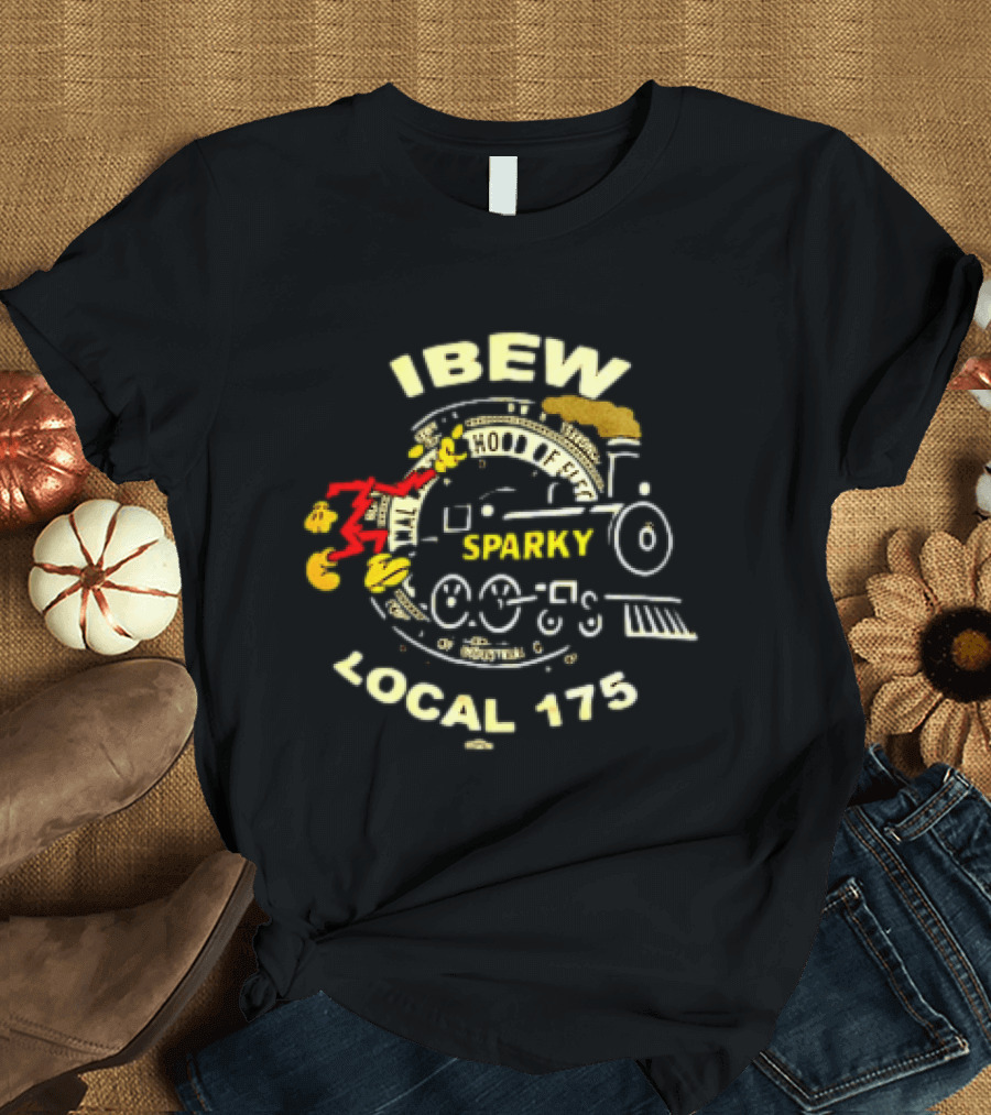 IBEW Local 175 Sparky International Brotherhood Of Electrical Workers T-Shirt