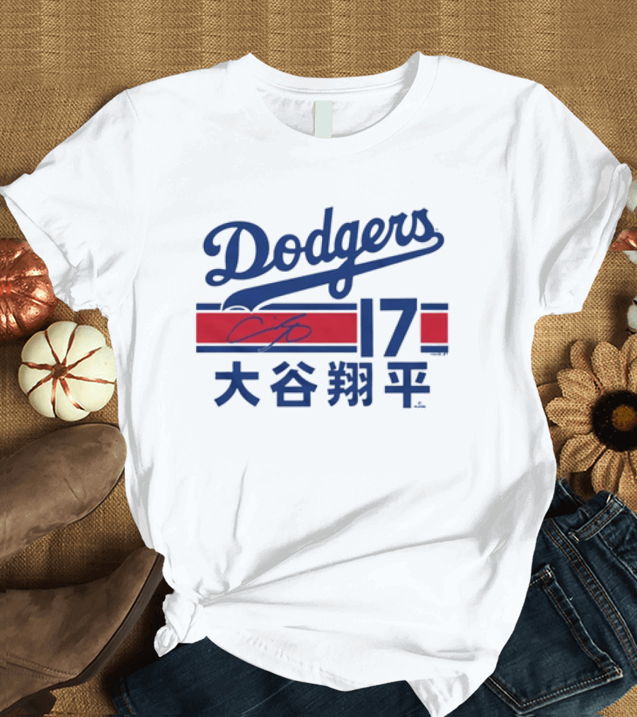 Dodgers Shohei Ohtani Japanese T-Shirt
