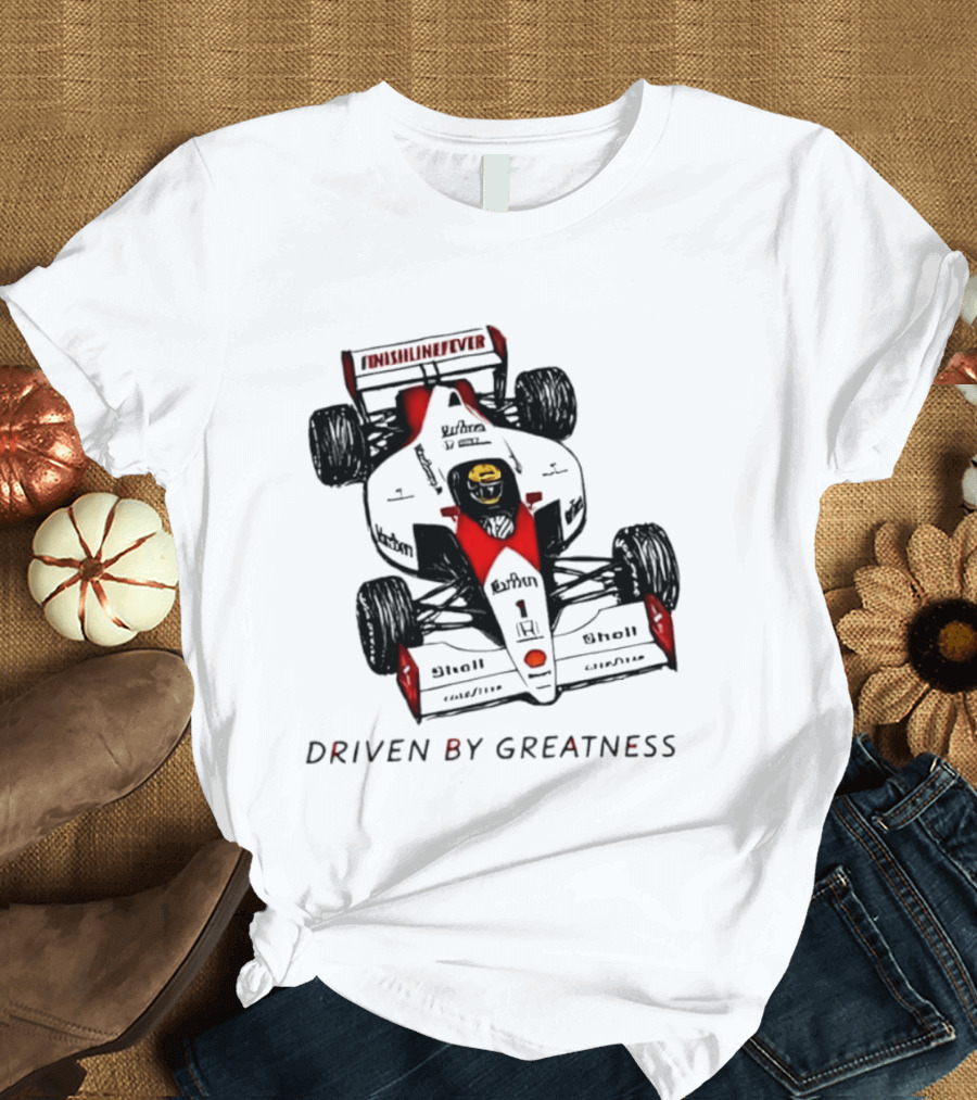 Driven By Greatness Finishlinefever Formula 1 Racing McLaren T-Shirt