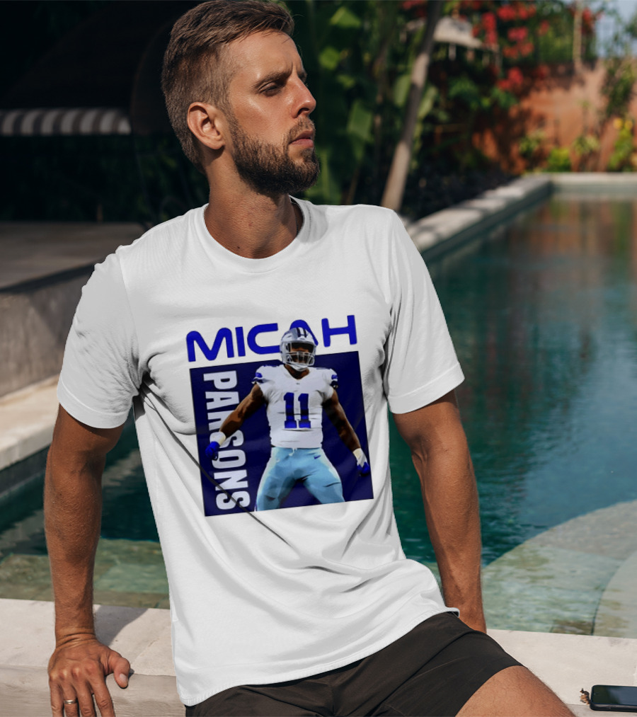 Micah Parsons Dallas Cowboys Number 11 NFL Football Star T-Shirt