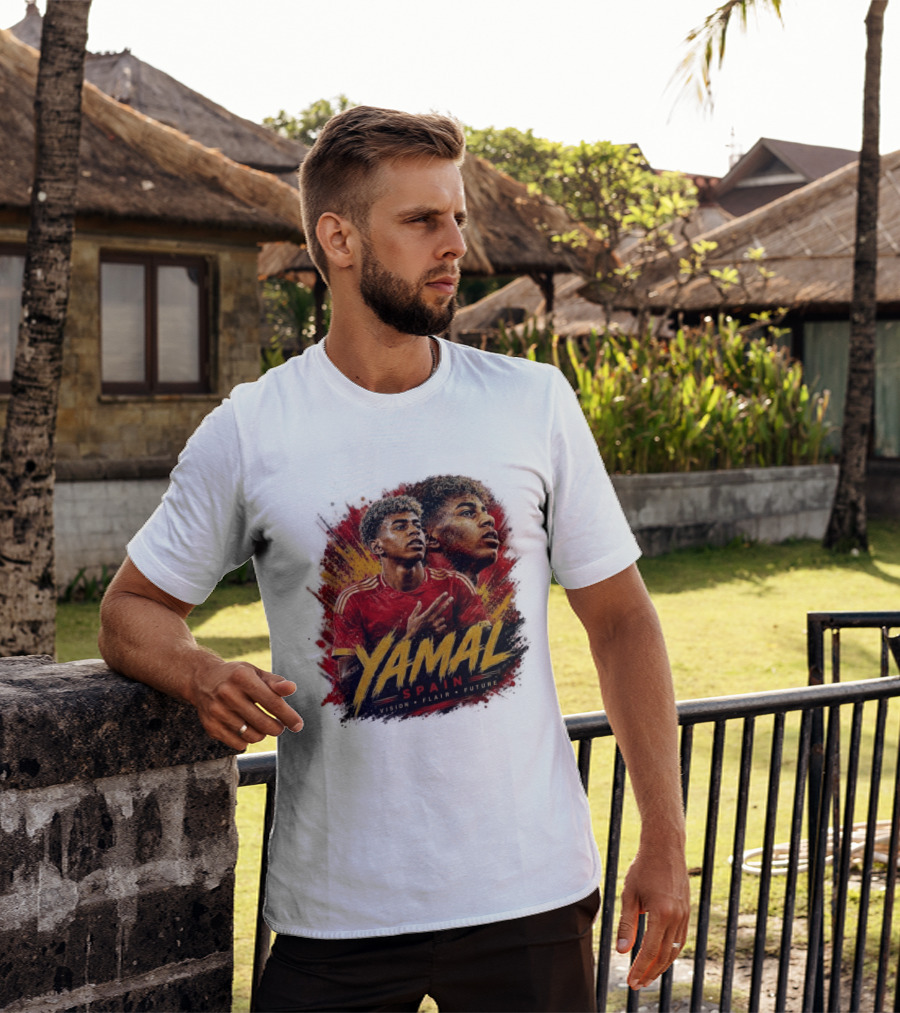 Yamal Spain Vision Flair Future Football T-Shirt