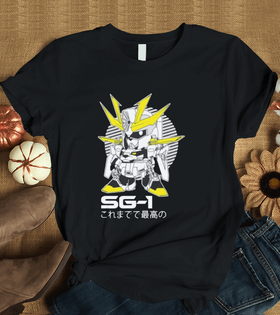 SG 1 Gundam Chibi Mecha Anime T-Shirt