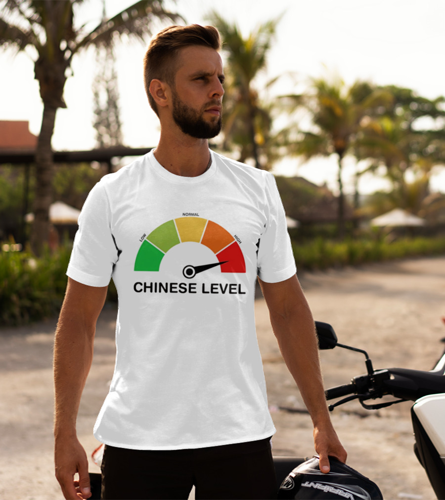 Chinese Level Meter Low Normal High Gauge T-Shirt