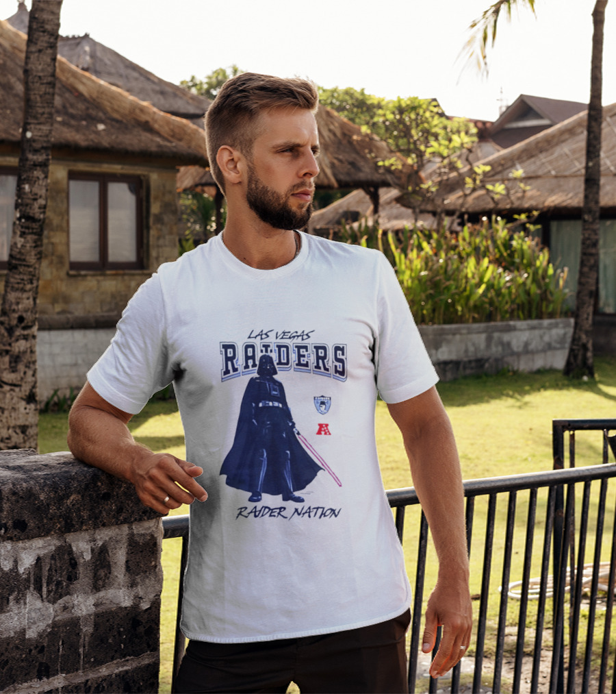 Las Vegas Raiders Darth Vader Raider Nation Star Wars 2026 T-Shirt