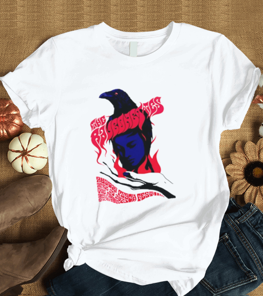 Raveonettes Austin Psych Fest Crow Fire Elements 2014 T-Shirt