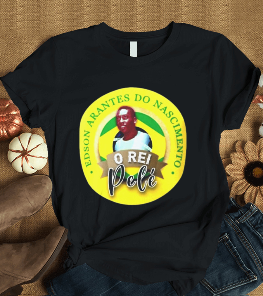Edson Arantes Do Nascimento O Rei Pelé Brazil T-Shirt