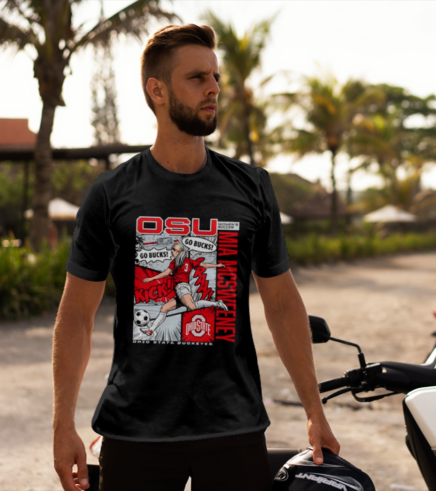 Ohio State Buckeyes OSU Mia McSweeney T-Shirt