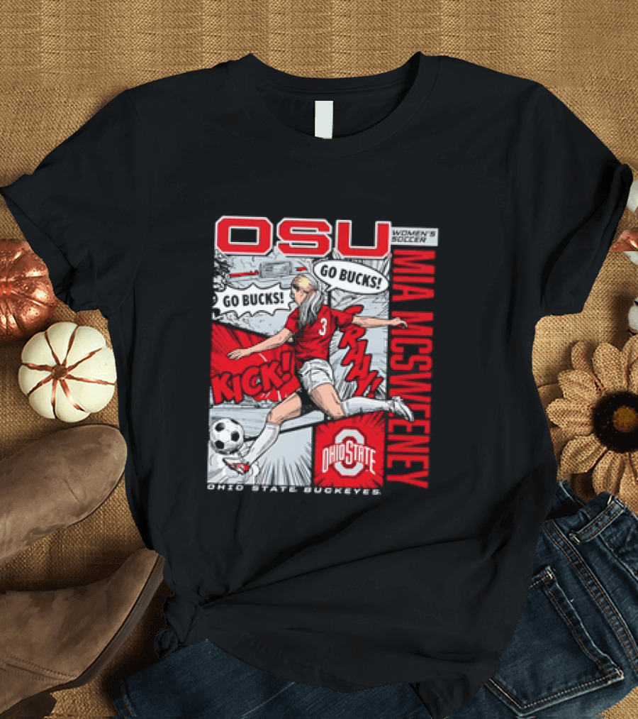 Ohio State Buckeyes OSU Mia McSweeney T-Shirt
