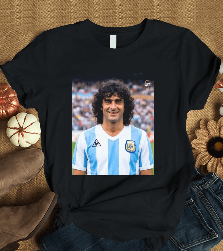 Happy Birthday Mario Kempes Argentina Football Legend AFA T-Shirt