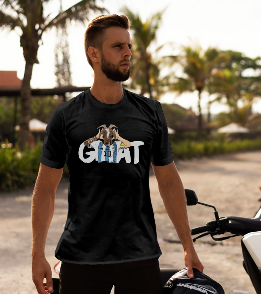 Lionel Messi Goat Argentinian Jersey Goat T-Shirt