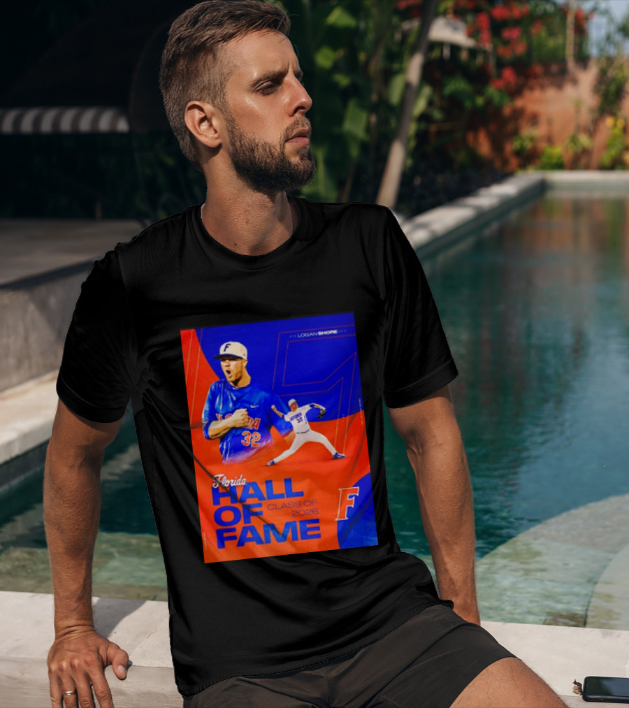 Logan Shore Florida Gators Hall Of Fame Class Of 2026 T-Shirt