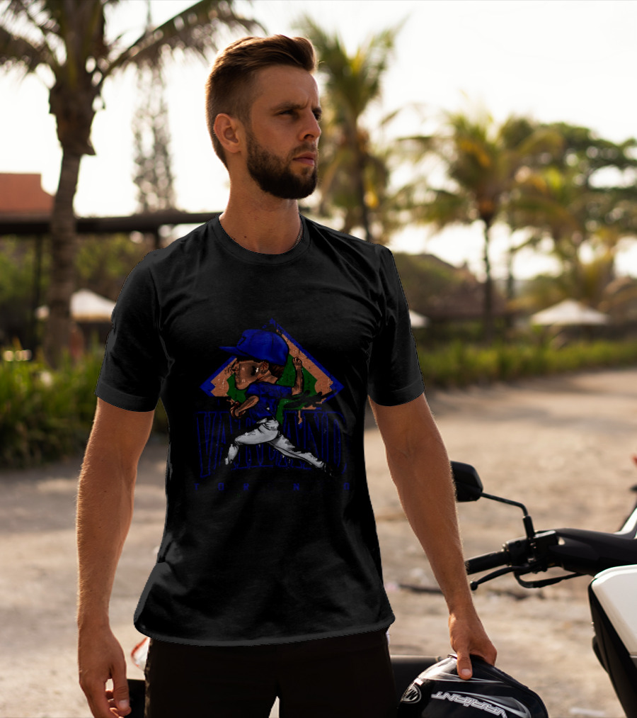 Louis Varland Toronto Blue Jays MLB Baseball Caricature T-Shirt