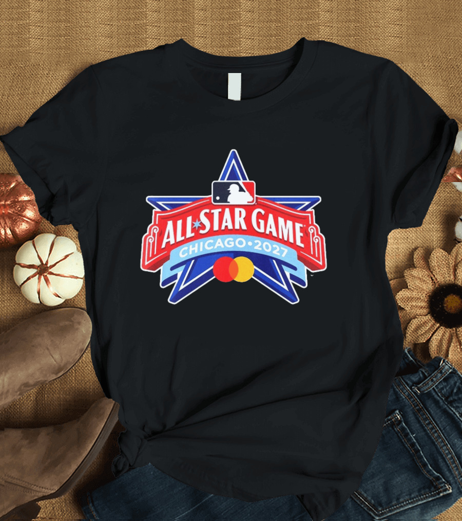 MLB All Star Game 2027 Chicago Mastercard T-Shirt