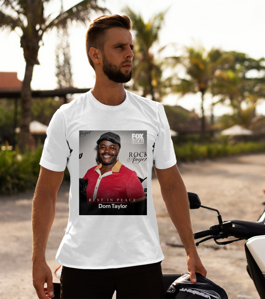 Rest In Peace Dom Taylor Celebrating Caribbean Cuisine Netflix Five Star Chef T-Shirt