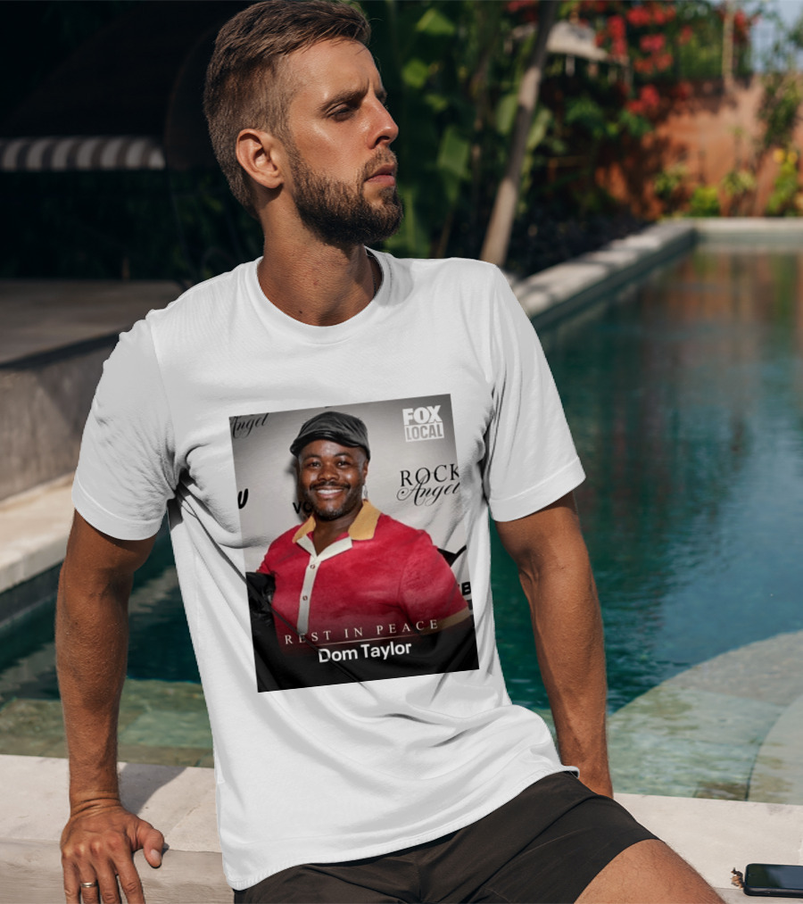 Rest In Peace Dom Taylor Celebrating Caribbean Cuisine Netflix Five Star Chef T-Shirt