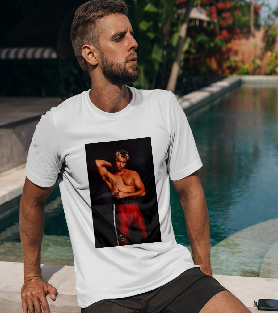 Stephen Kalyn Off Campus Body Maker Boxer Pose T-Shirt