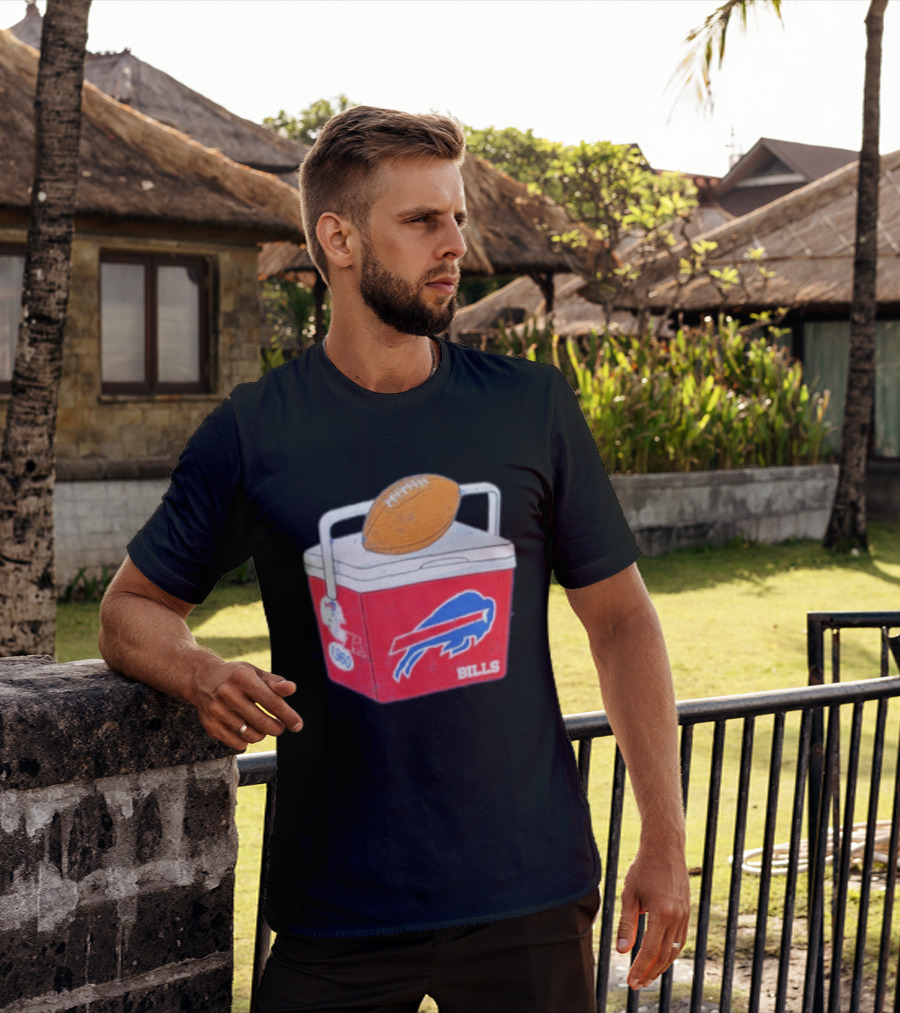 Buffalo Bills Cooler 1960 Football Wegmans Go Bills T-Shirt