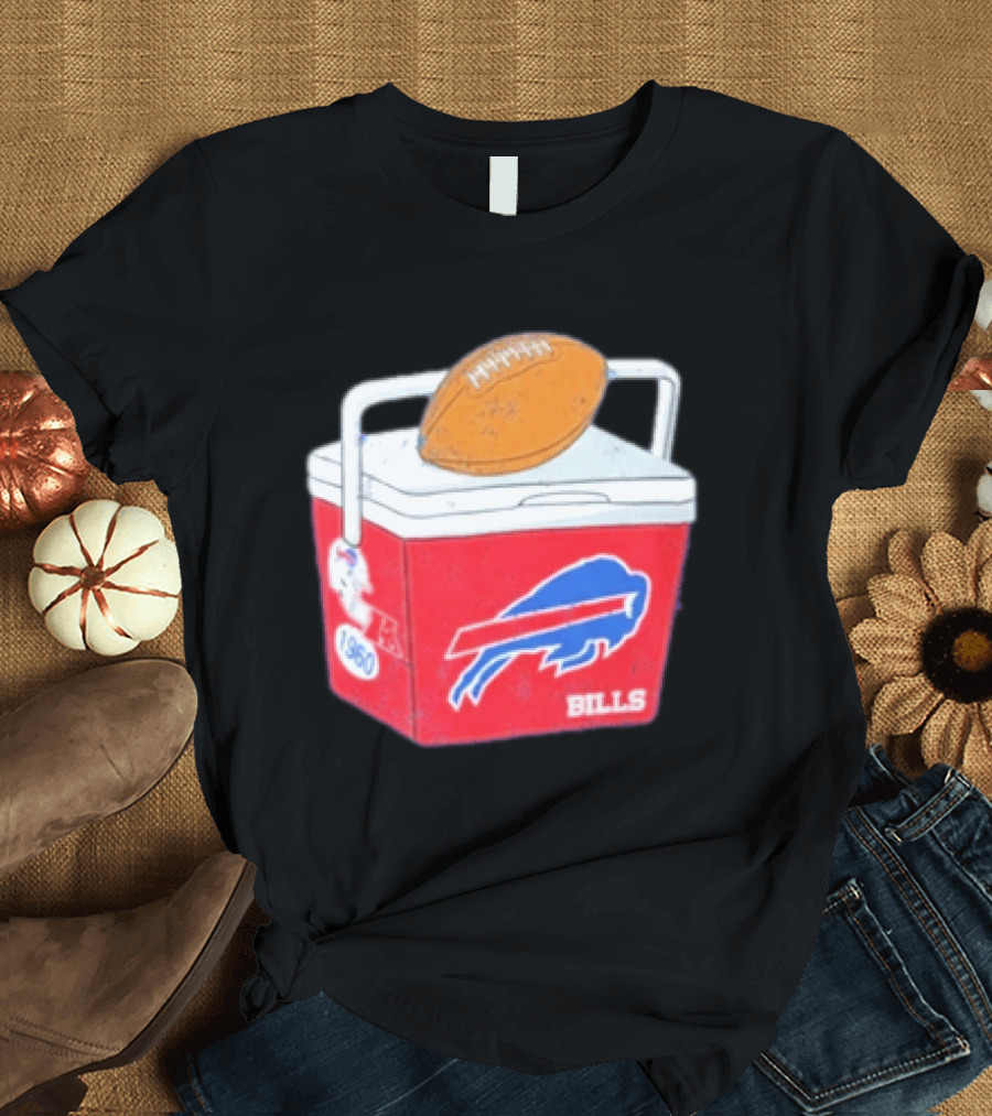 Buffalo Bills Cooler 1960 Football Wegmans Go Bills T-Shirt