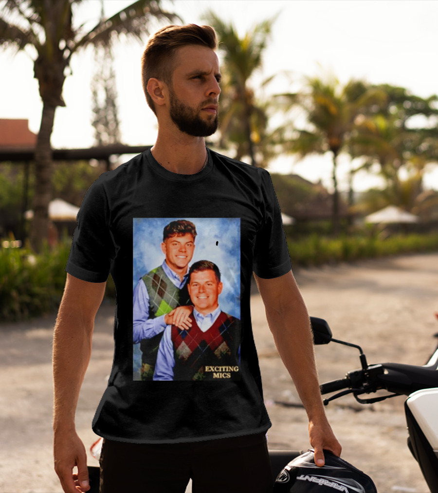 Cooper Dejean Reed Blankenship Step Brothers Exciting Mics T-Shirt