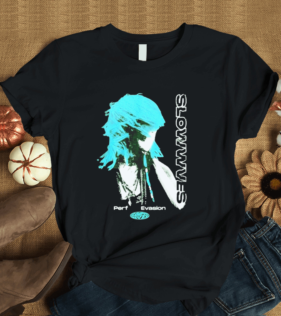 Slowwves Perfect Evasion Asia Blue Hair T-Shirt