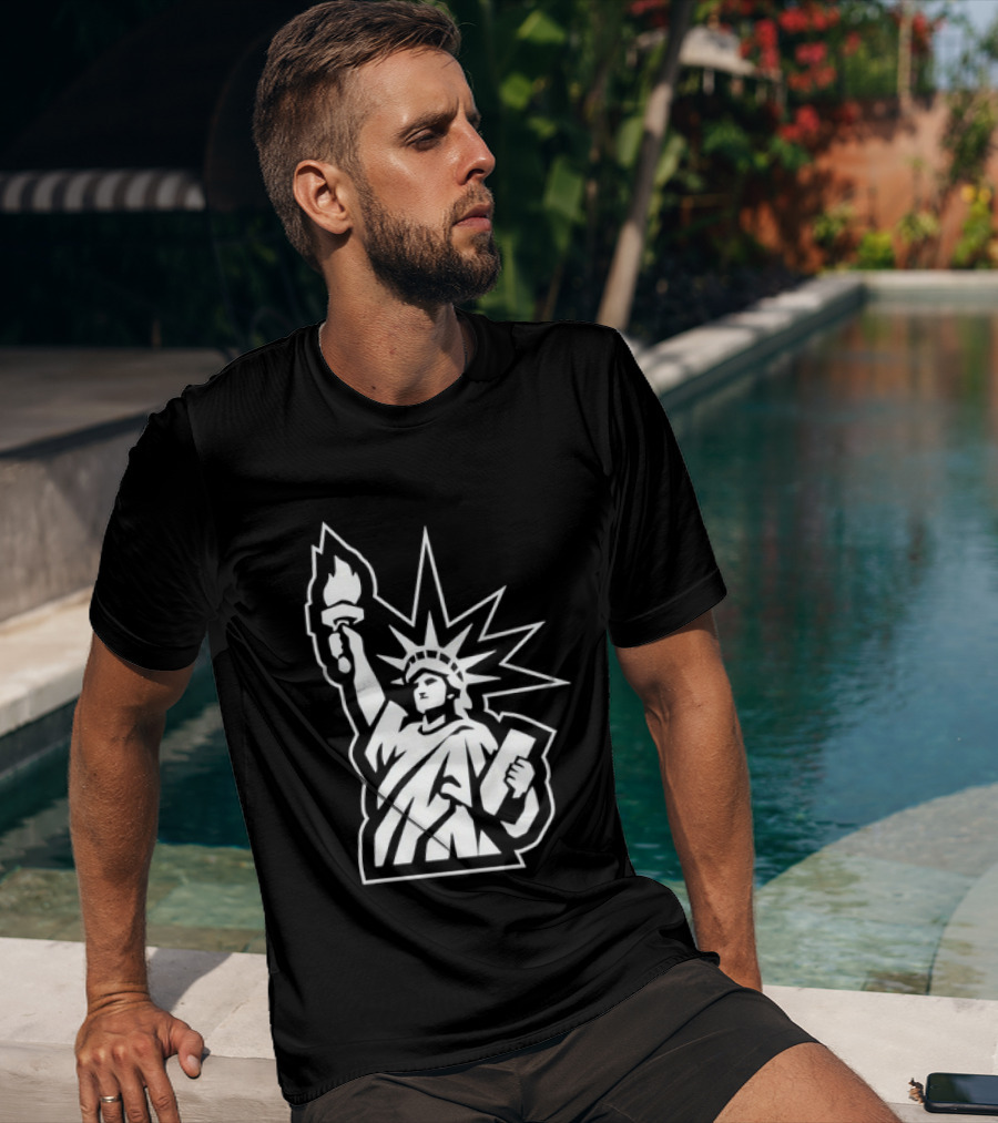 Statue Of Liberty New York City Iconic Symbol Of Freedom T-Shirt
