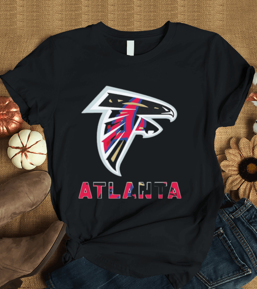 Atlanta Falcons Braves Hawks Bulldogs United Sports Mashup T-Shirt