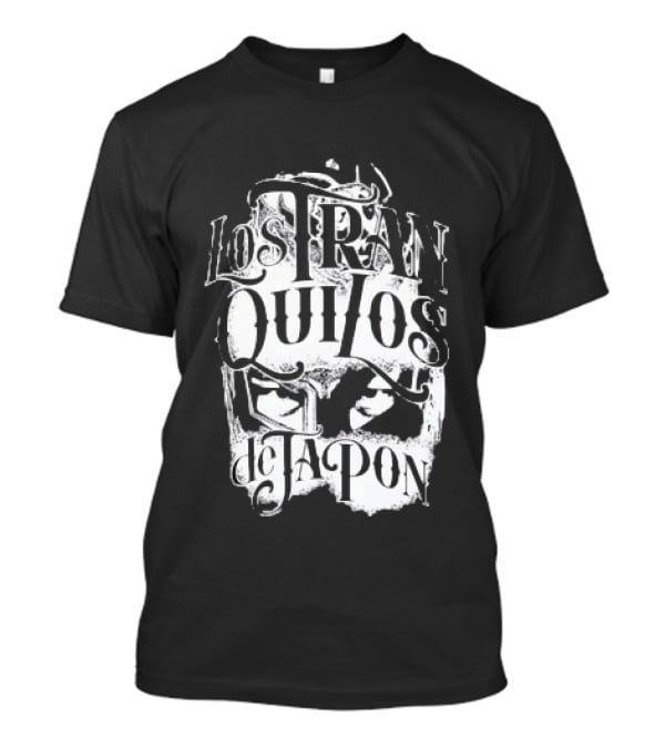 Los Tranquilos De Japon Bushi Mask Design Japan T-Shirt