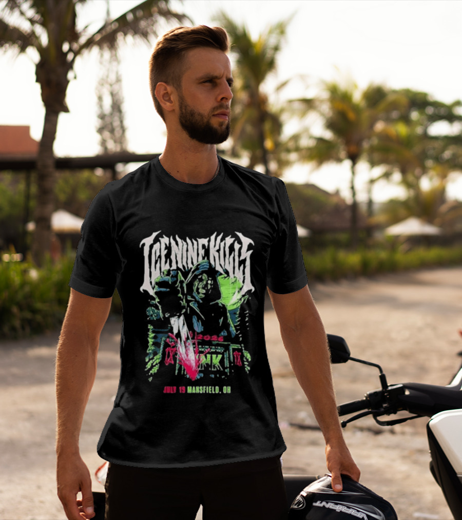 Ice Nine Kills Inkcarceration Event Mansfield OH July 19 2026 Horror Graphic Novel T-Shirt