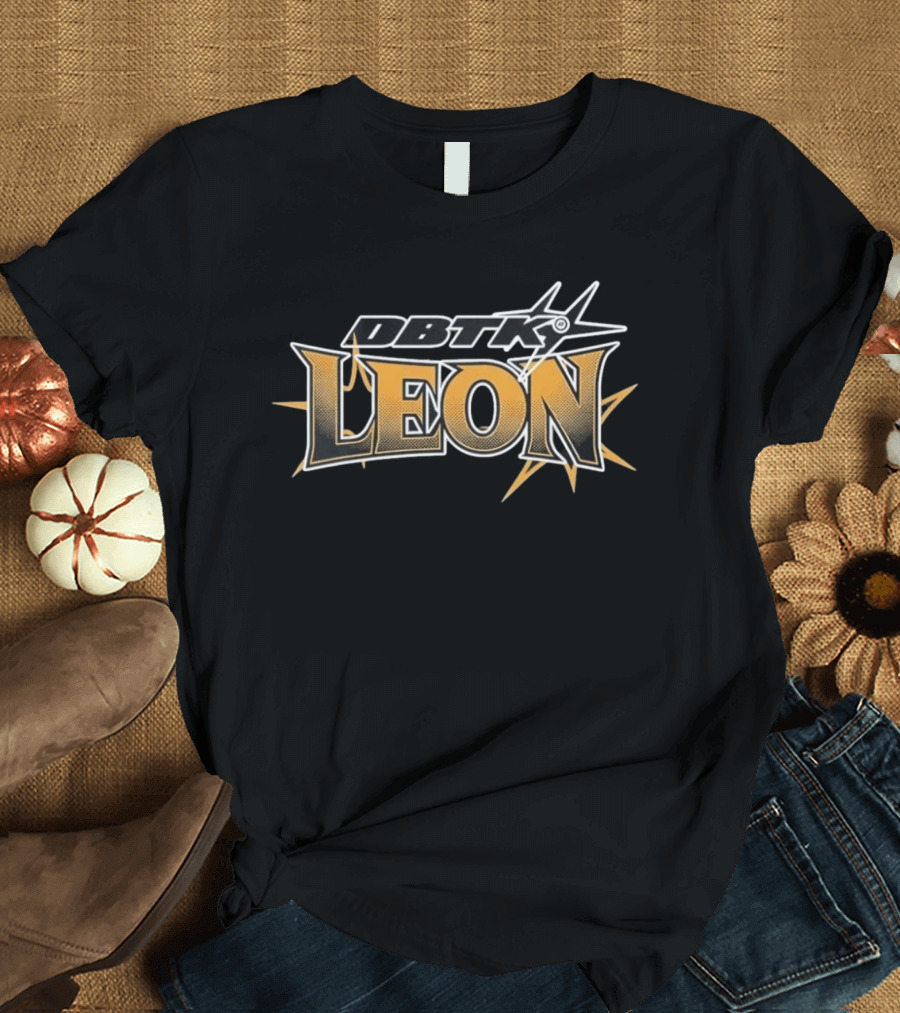 DBTK Leon Bold Lettering Starburst T-Shirt